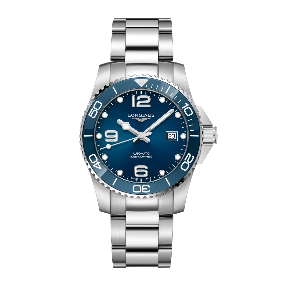 ロンジン〉ハイドロコンクエスト 41MM | 宝飾時計専門店TAKARADO