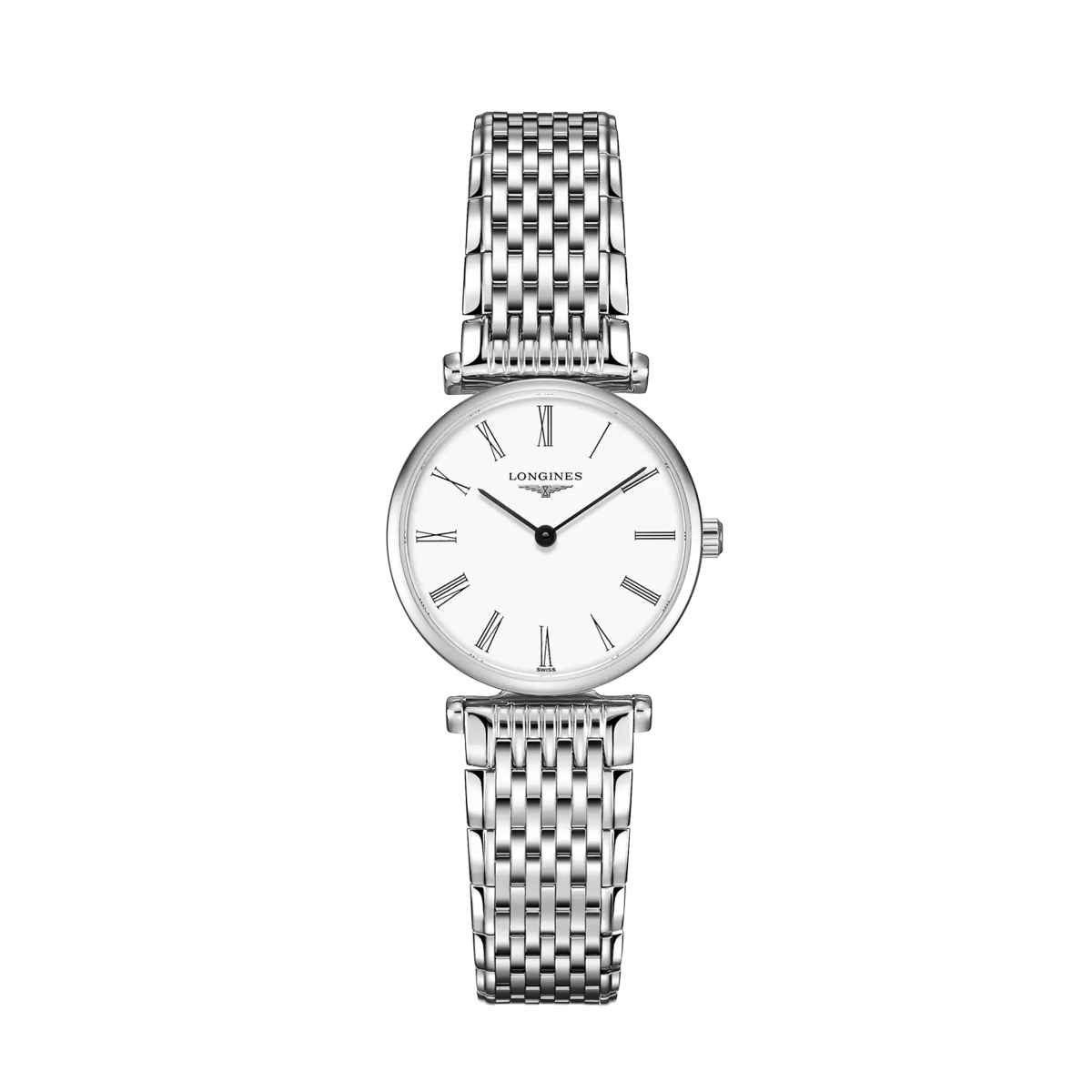 稼働 LONGINES 腕時計 ラ グラン クラシック ドゥ ロンジン 1875 ラ グラン クラシック ドゥ ロンジン クォーツ、ステンレス