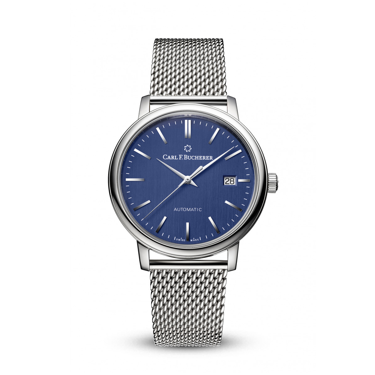 カール F. ブヘラ〉アダマビ オートデイト 39mm | 宝飾時計専門