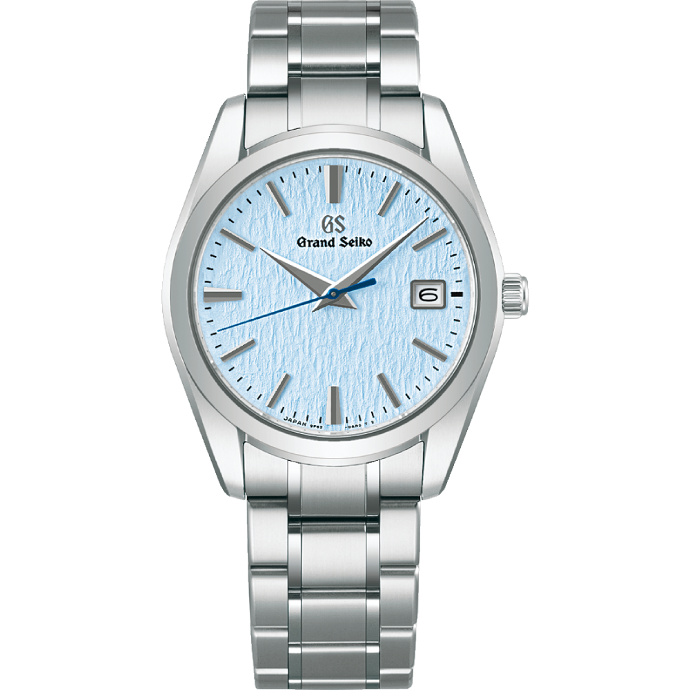 ​激レア！未使用保護シール付 SEIKO ハーモニー ハート ペンダントウォッチ グランドセイコー〉SBGX357｜“雪白ブルー” ヘリテージコレクション