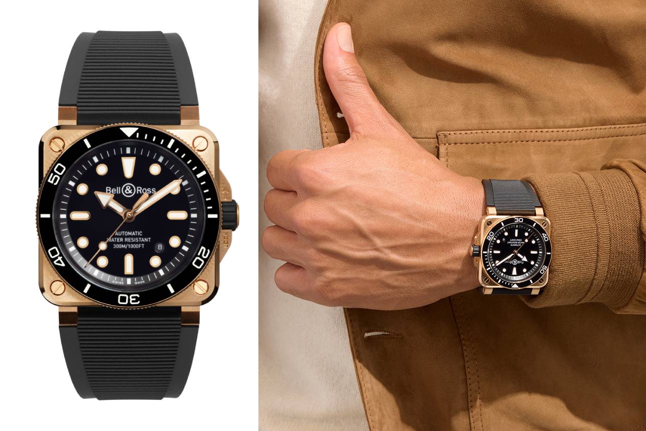 ベル＆ロス 限定モデル BR-03 Diver Black Bronze